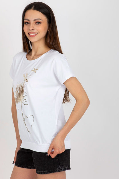 Nature Motif Graphic T-Shirt