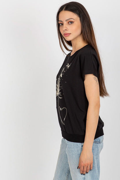 Nature Motif Graphic T-Shirt