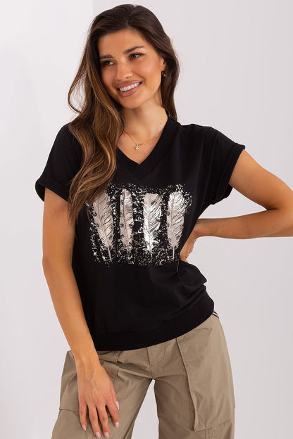 Feather Graphic T-Shirt