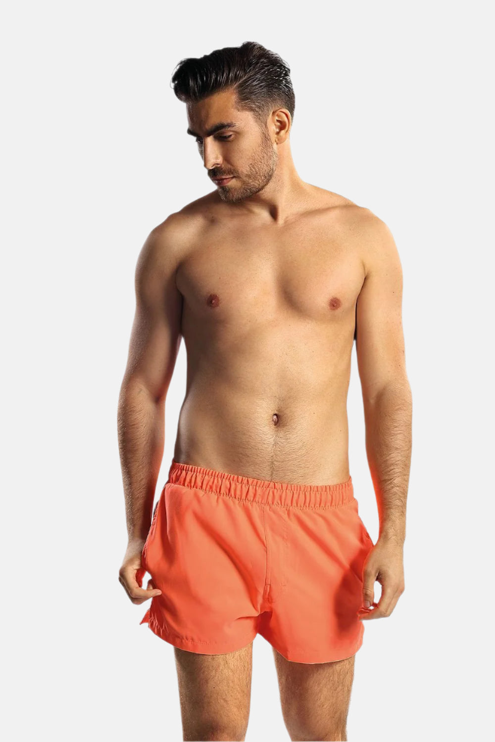 Men's Swimming Trunks Orange