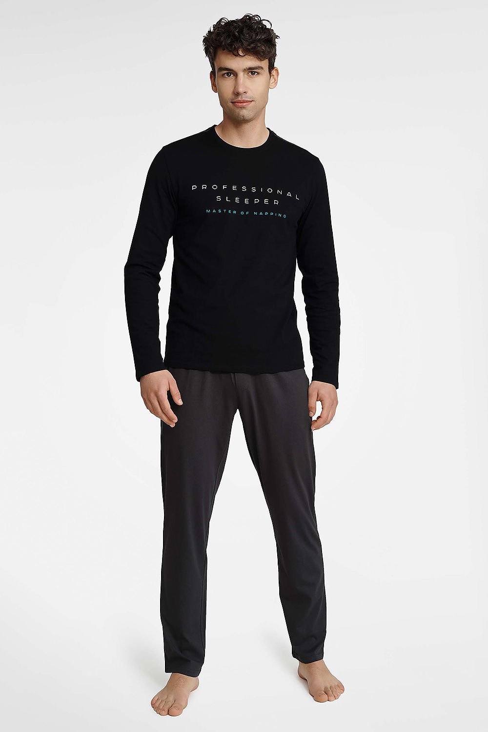 Long Sleeve Tee & Pants Pajama Set