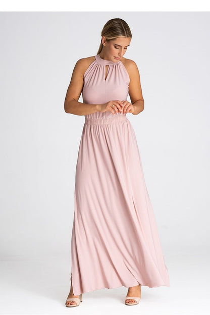 Sleeveless Cocktail Maxi Dress