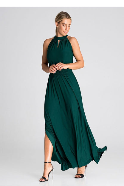 Sleeveless Cocktail Maxi Dress