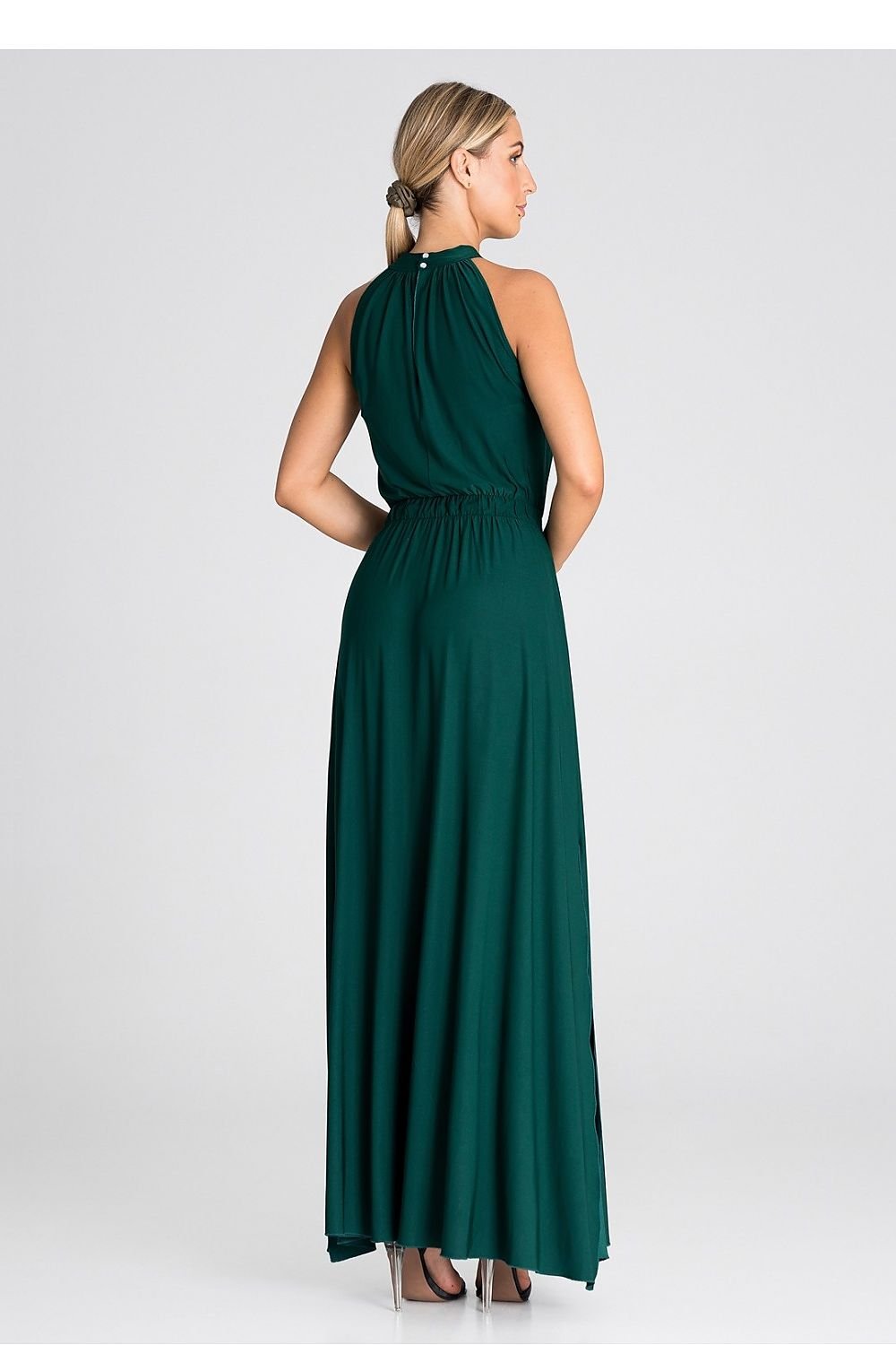 Sleeveless Cocktail Maxi Dress