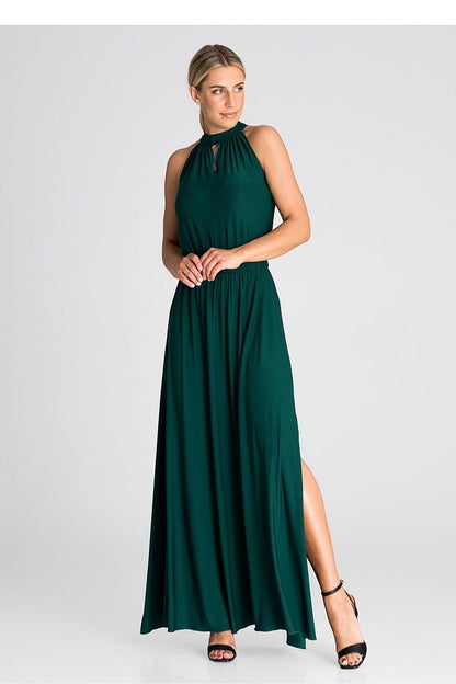 Sleeveless Cocktail Maxi Dress