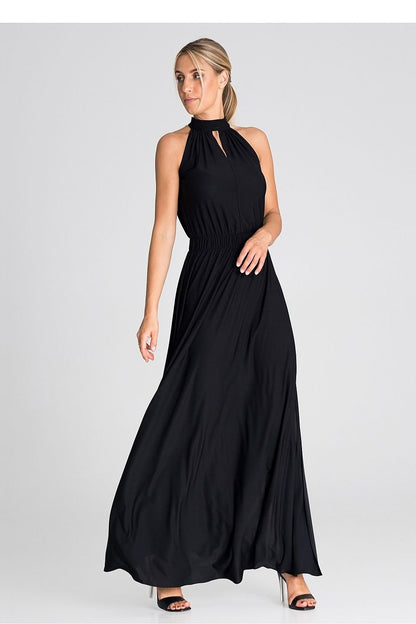 Sleeveless Cocktail Maxi Dress