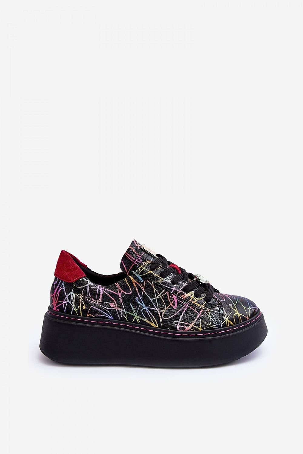 Gemstone Platform Sneakers