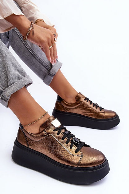 Gemstone Platform Sneakers