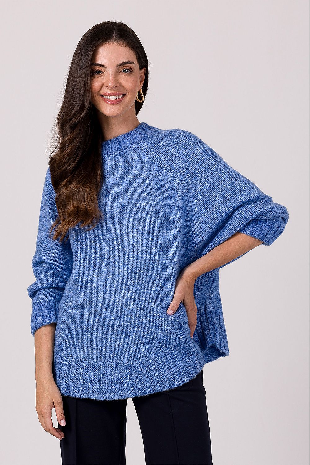 Loose Fit Knitted Sweater