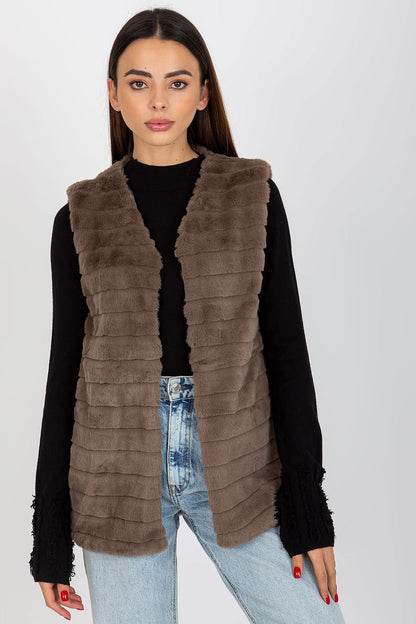 Fur Vest Jacket