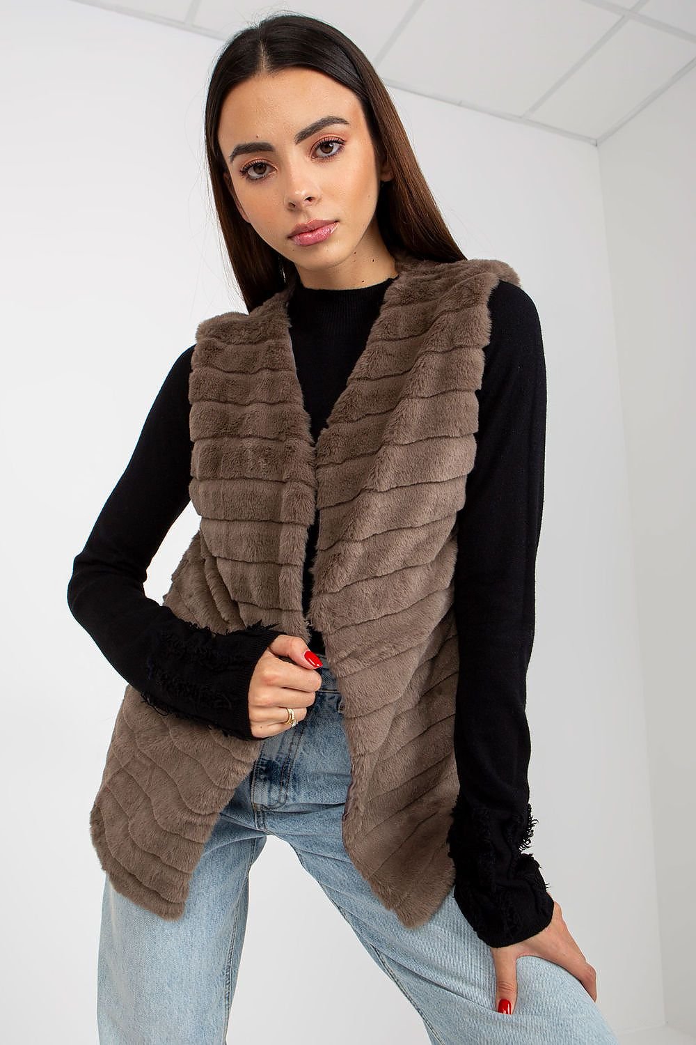 Fur Vest Jacket