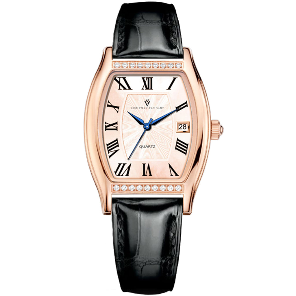 Christian Van Sant Women's Gemma Watch | SS Rose Gold