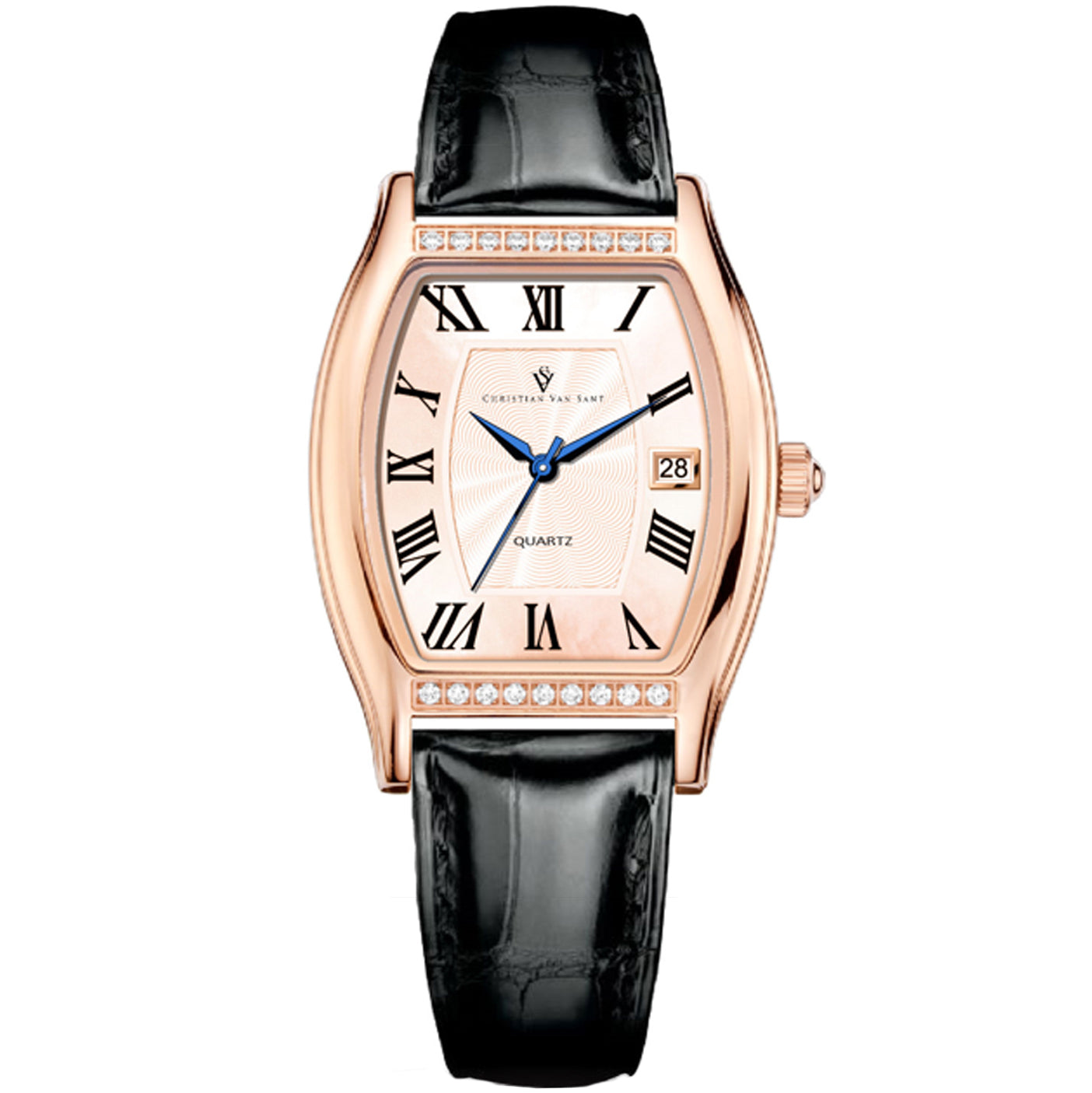 Christian Van Sant Women's Gemma Watch | SS Rose Gold
