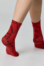 Dense Socks Conte Fantasy Knitted "My dreams" Design