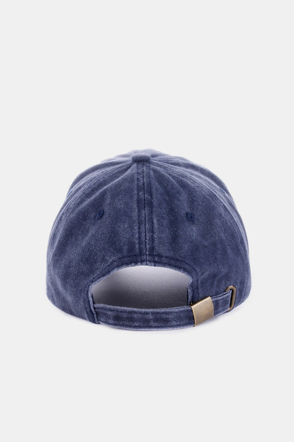 City Embroidered Washed Baseball Cap