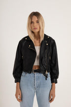 Puffy Biker Jacket