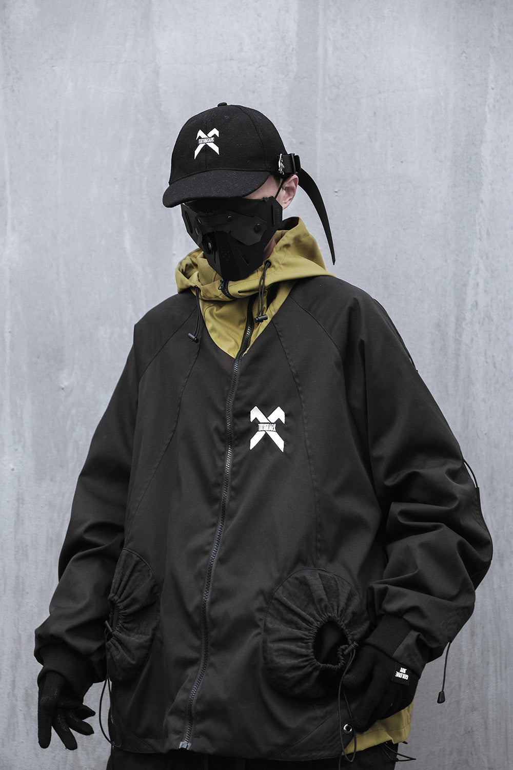 Black Industrial Climber Jacket | HiJ14