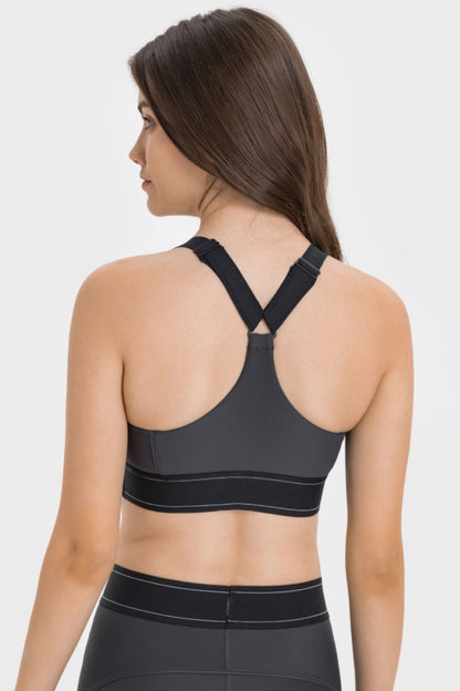 Contrast Sports Bra