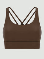 Crisscross Scoop Neck Active Tank