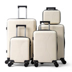 5-Piece Lightweight Luggage Set with Lock