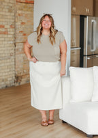 Danya Knit Sweater Set Top + Skirt