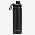 DRINCO® 22 Oz Stainless Steel Sport Water Bottle | Black