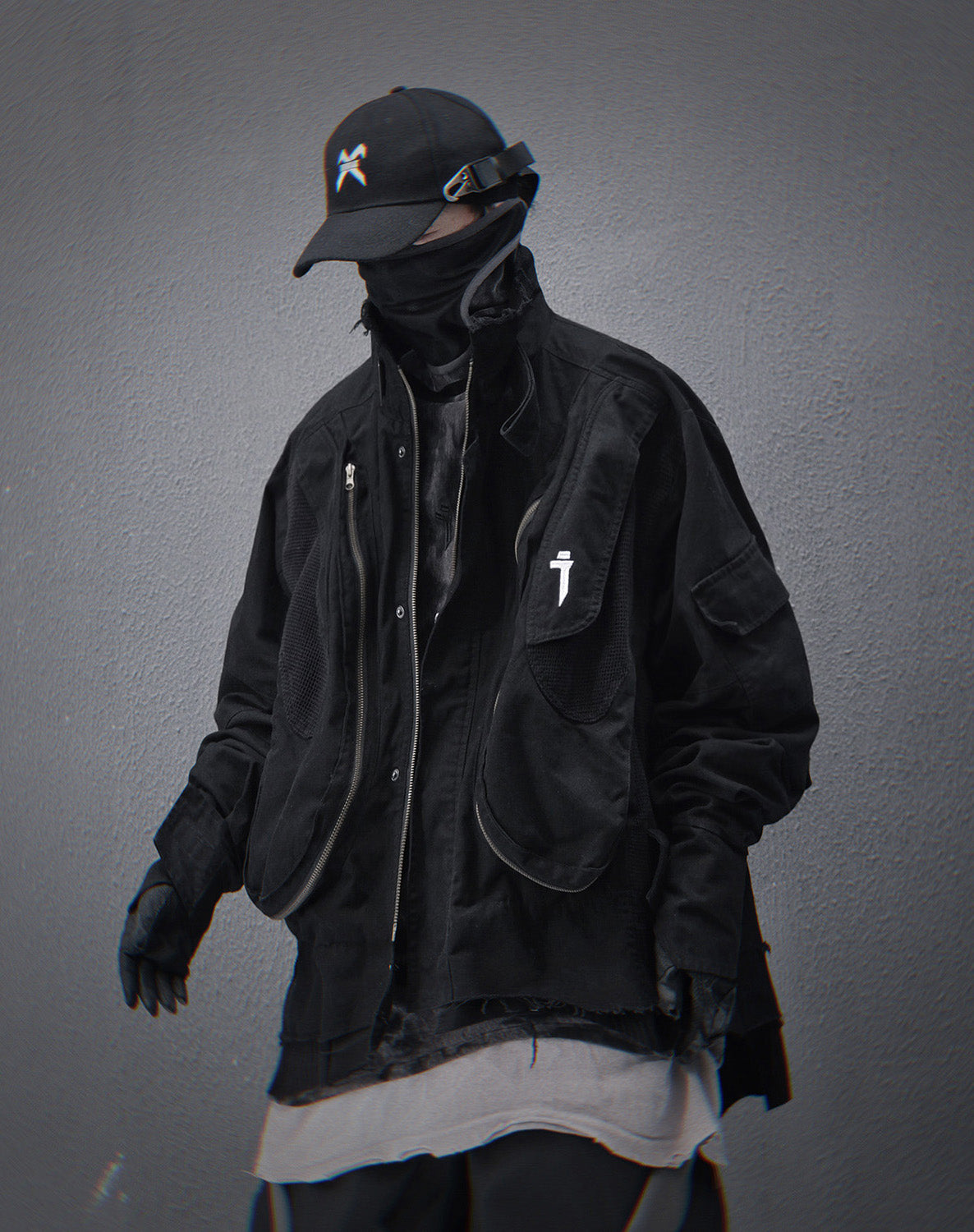 Black Cyber IX Jacket | HiJ41