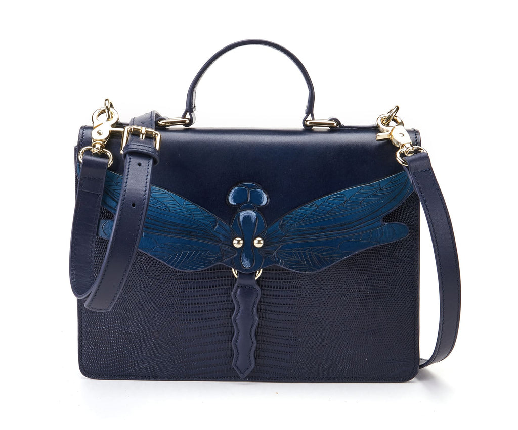 Bellorita Dragonfly Blue Top Handle