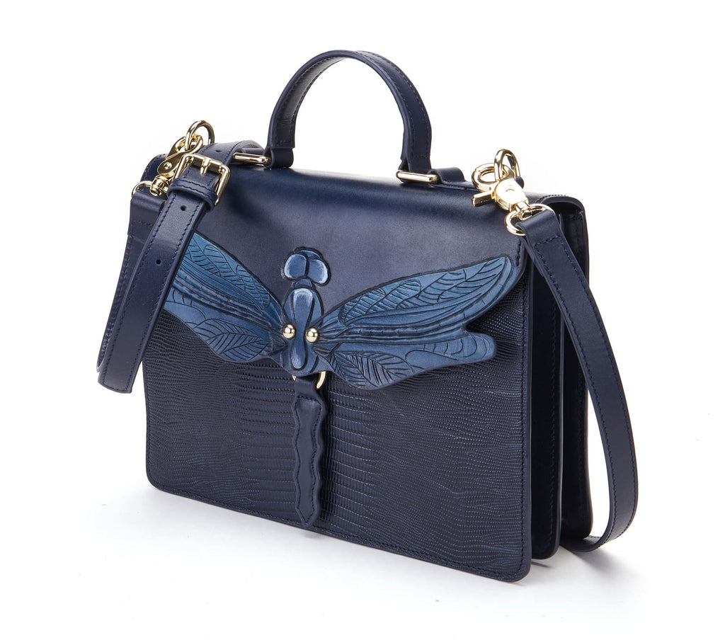 Bellorita Dragonfly Blue Top Handle