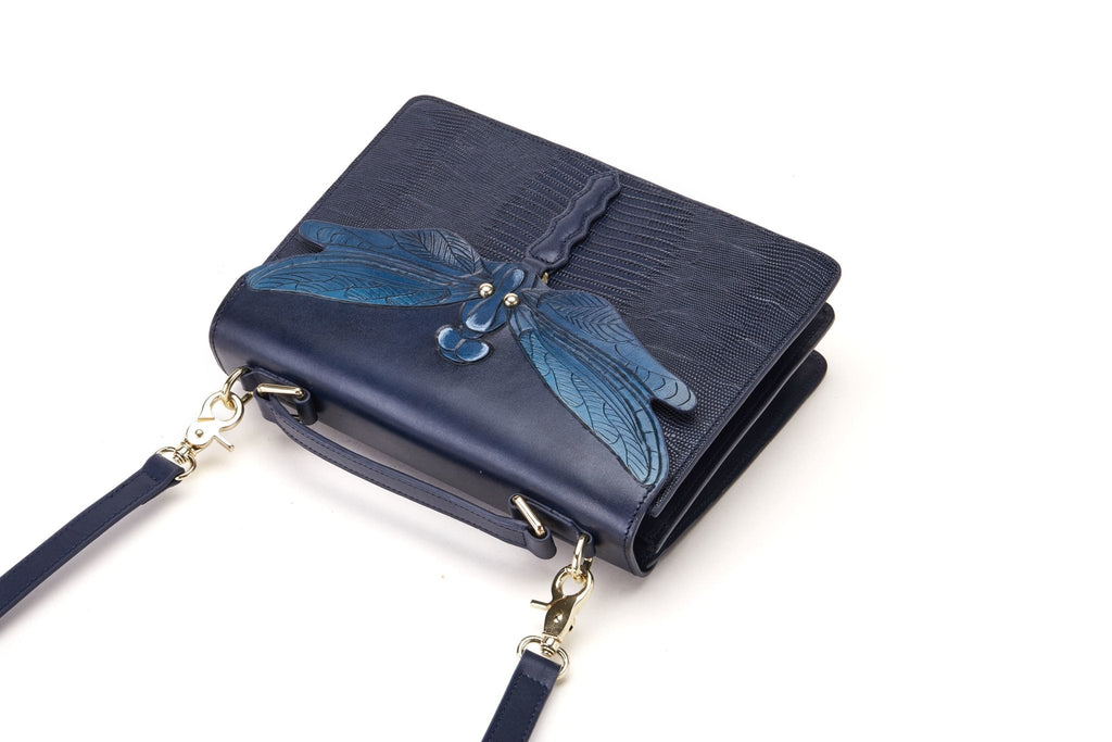 Bellorita Dragonfly Blue Top Handle