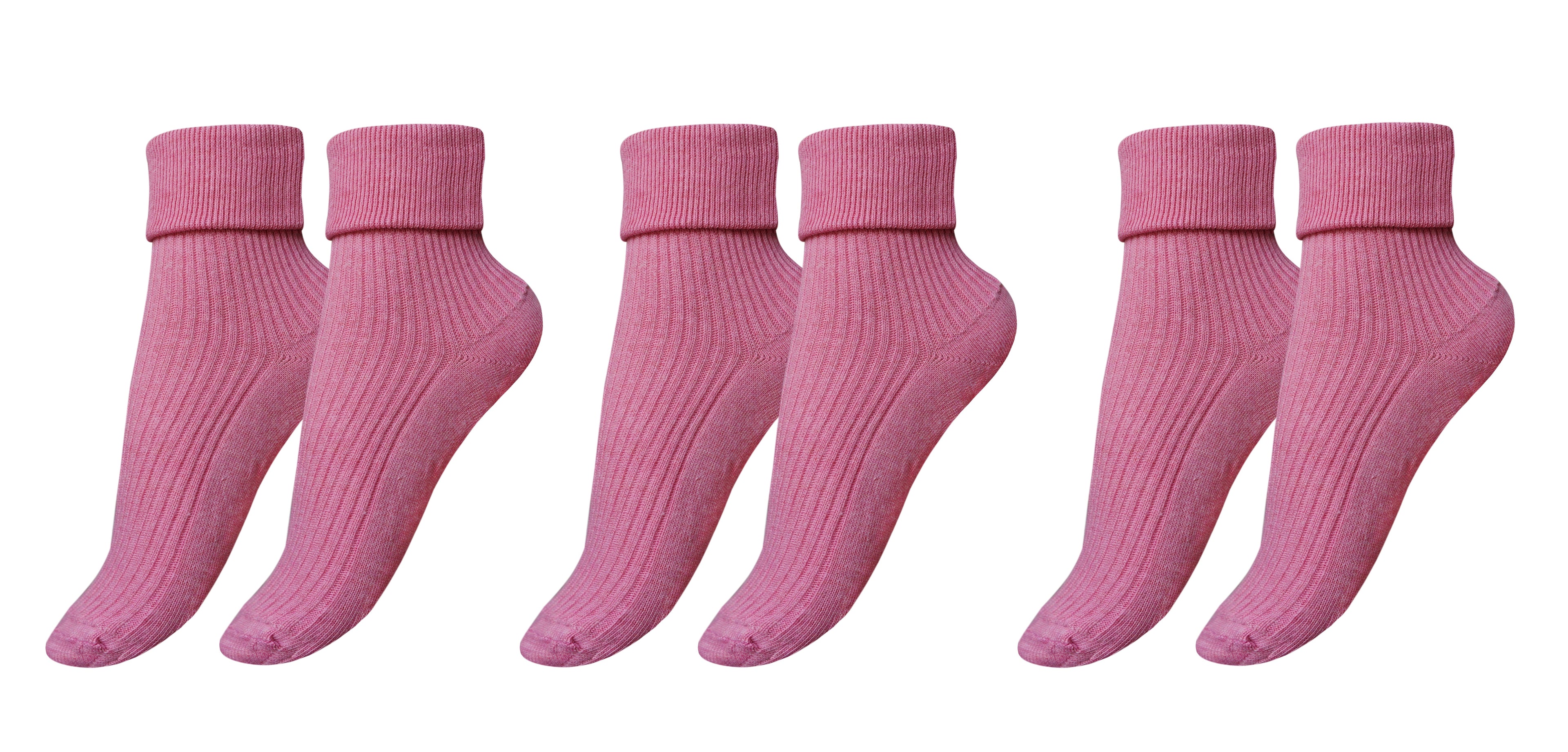 Tittimitti® 100% Organic Combed Cotton Luxury Women's Socks | 3-Pack