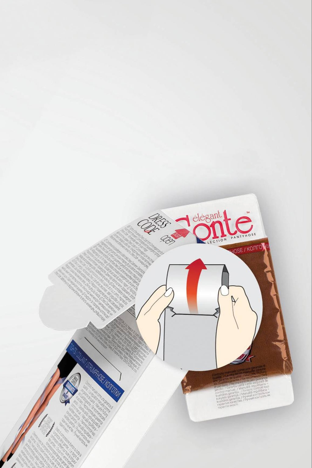 Tights Conte Dress Code 40 Den | Second Skin Effect