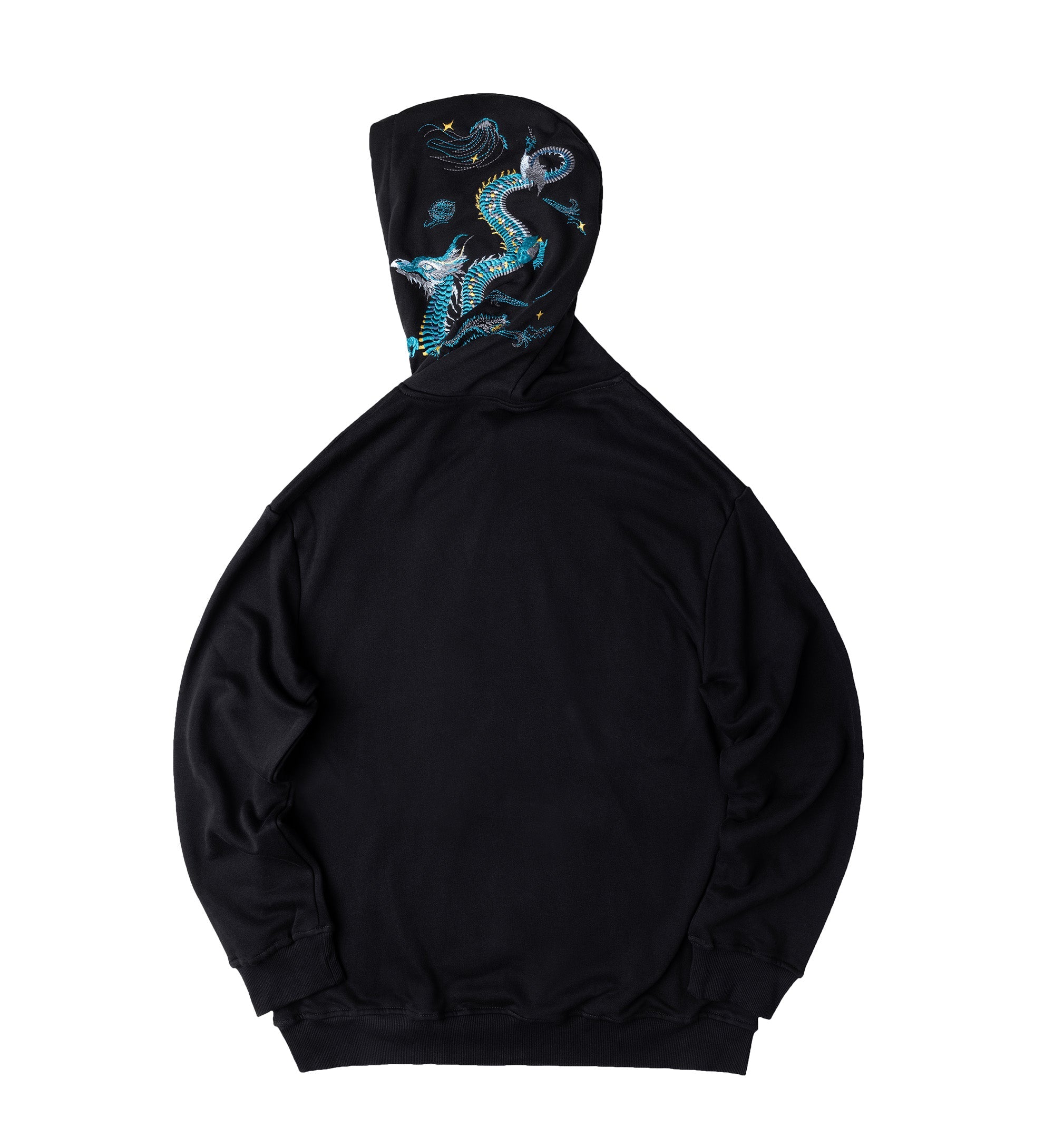 Blue Dragon Embroidery Hoodie | KH9000