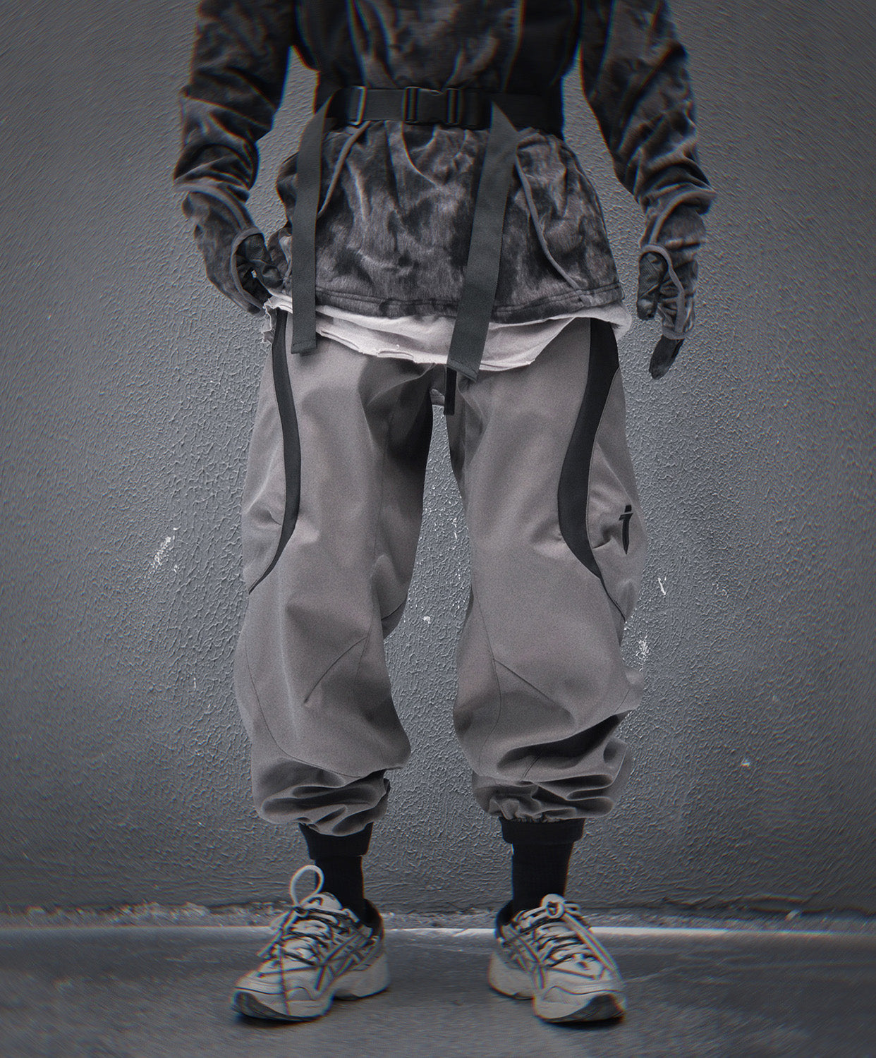 Grey Alien Tech Joggers | HiP44