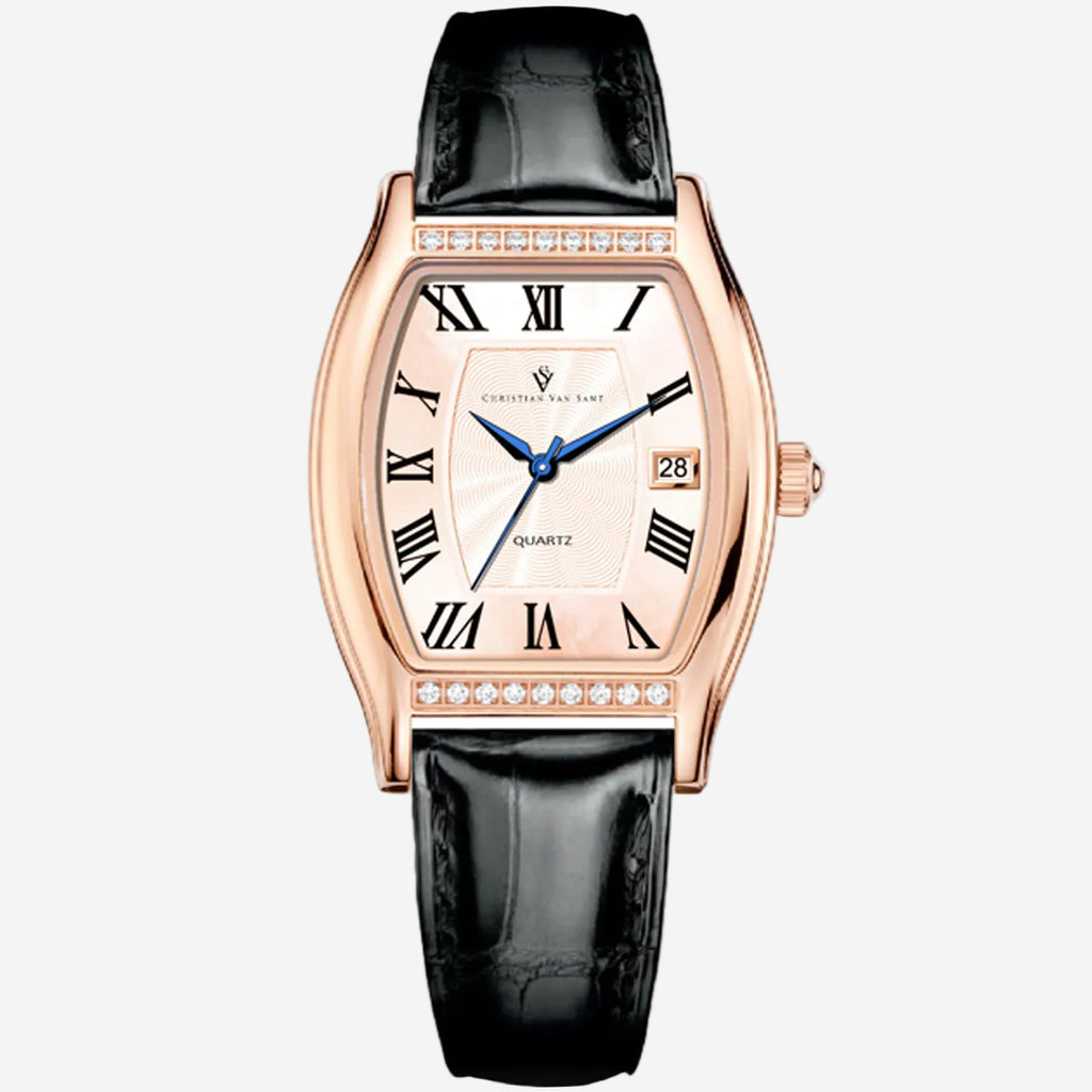 Christian Van Sant Women's Gemma Watch | SS Rose Gold