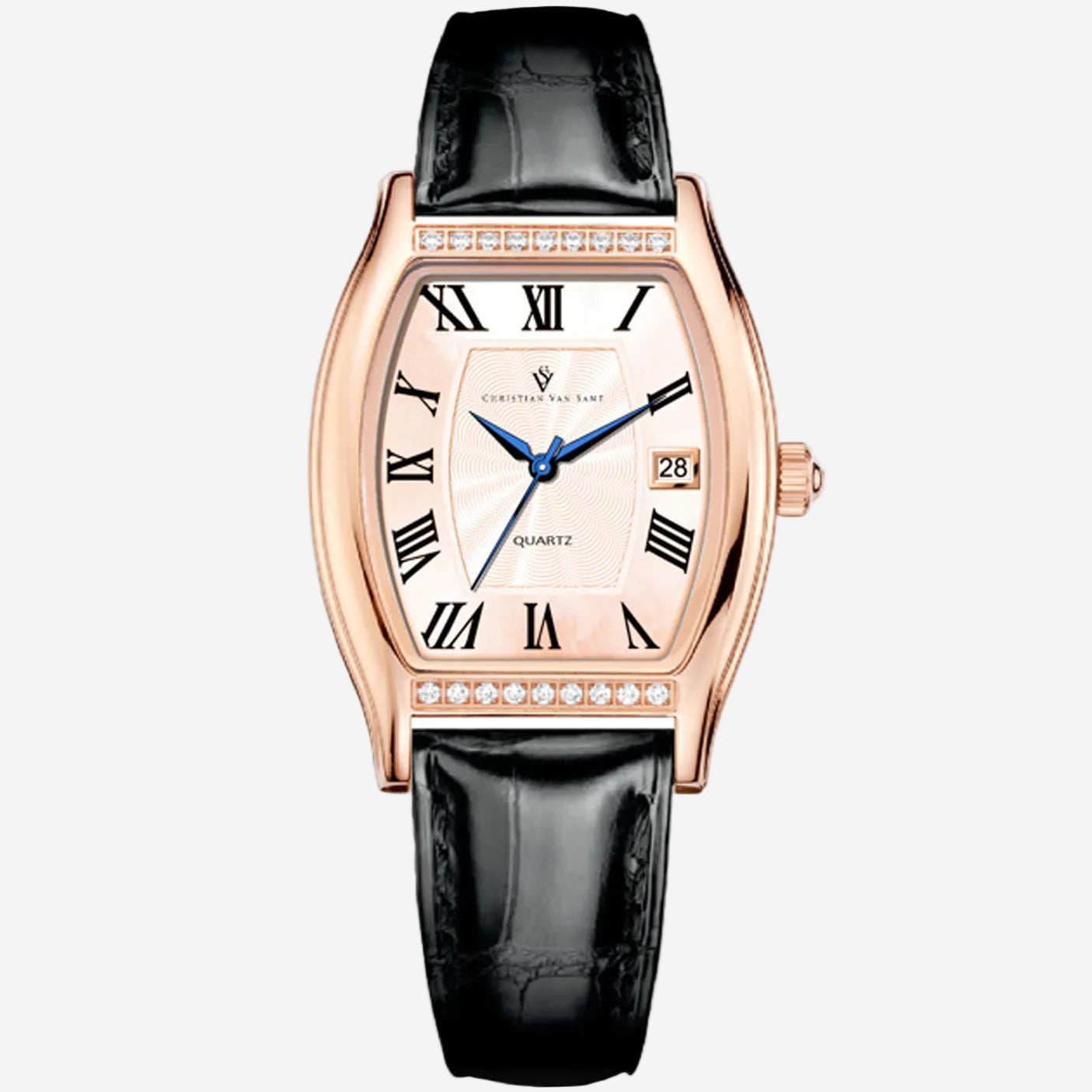 Christian Van Sant Women's Gemma Watch | SS Rose Gold