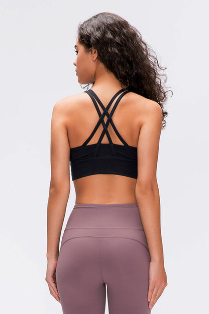 Double X-Straps Sports Bra