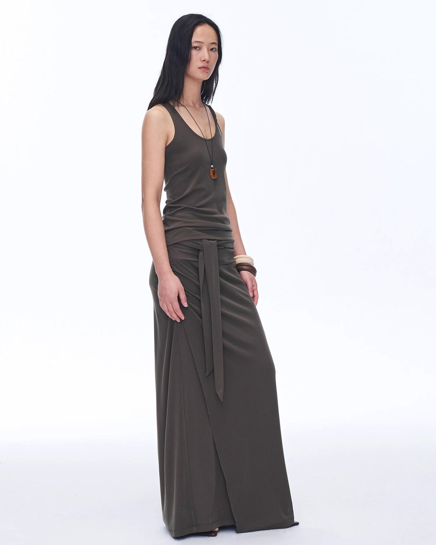 'Early Summer Jet Lag' Casual Tight-Fitting Multi-Collar Camisole