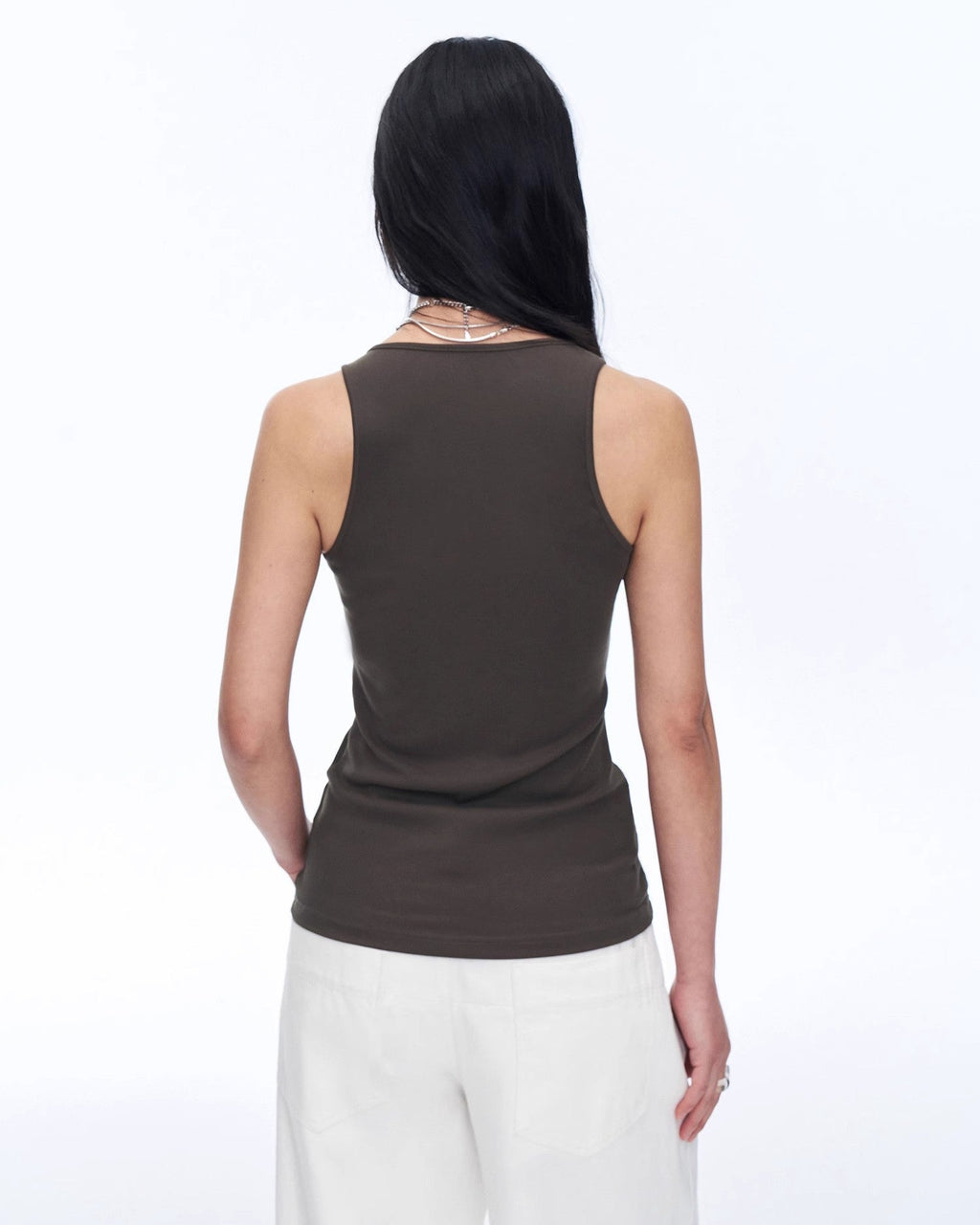 'Early Summer Jet Lag' Casual Tight-Fitting Multi-Collar Camisole