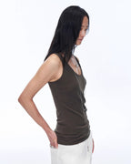 'Early Summer Jet Lag' Casual Tight-Fitting Multi-Collar Camisole
