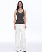 'Early Summer Jet Lag' Casual Tight-Fitting Multi-Collar Camisole