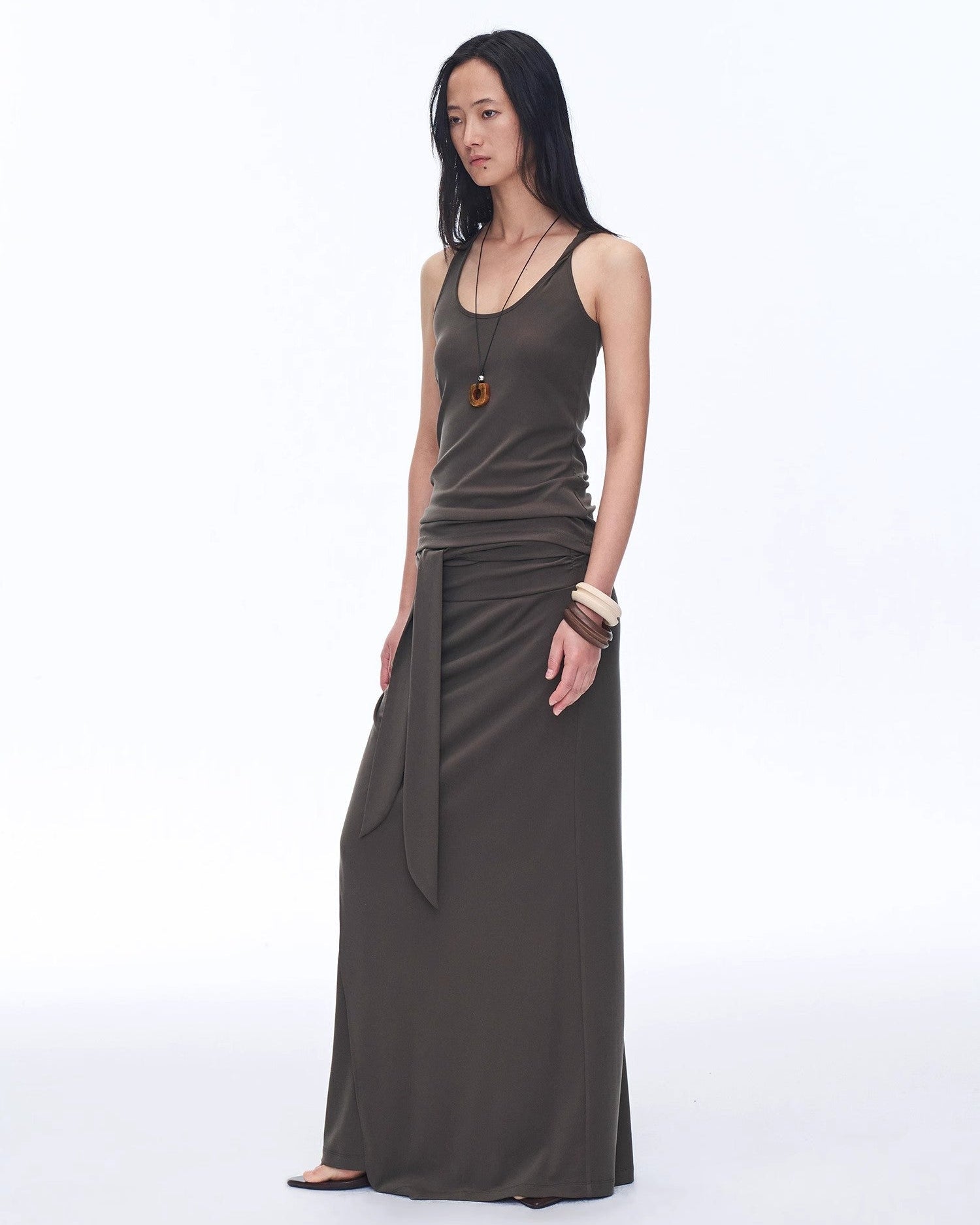 'Early Summer Jet Lag' Casual Tight-Fitting Multi-Collar Camisole