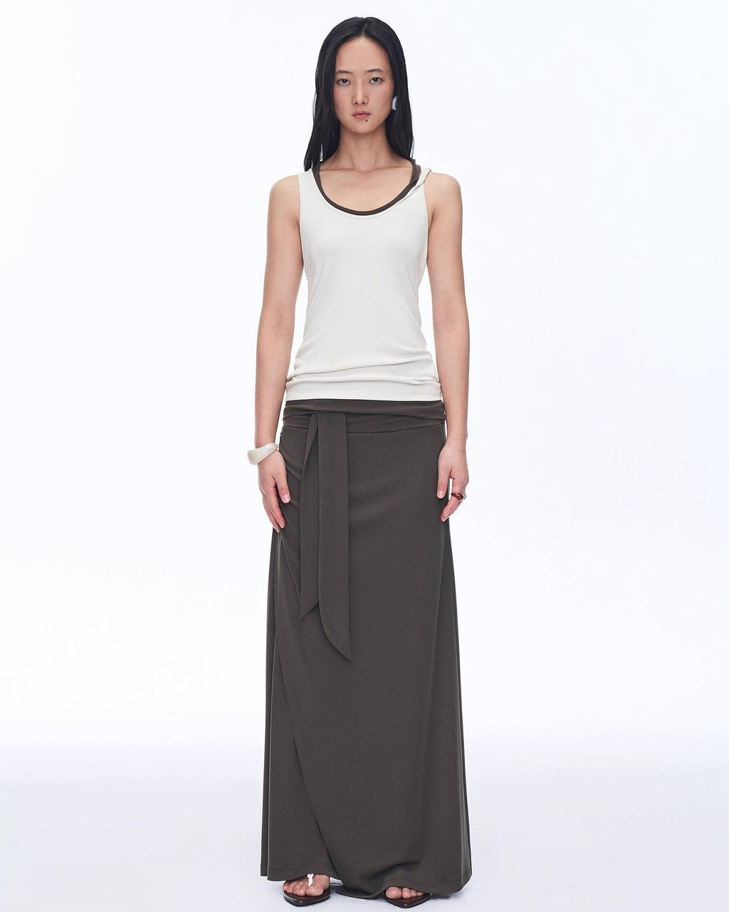 'Early Summer Jet Lag' Casual Tight-Fitting Multi-Collar Camisole