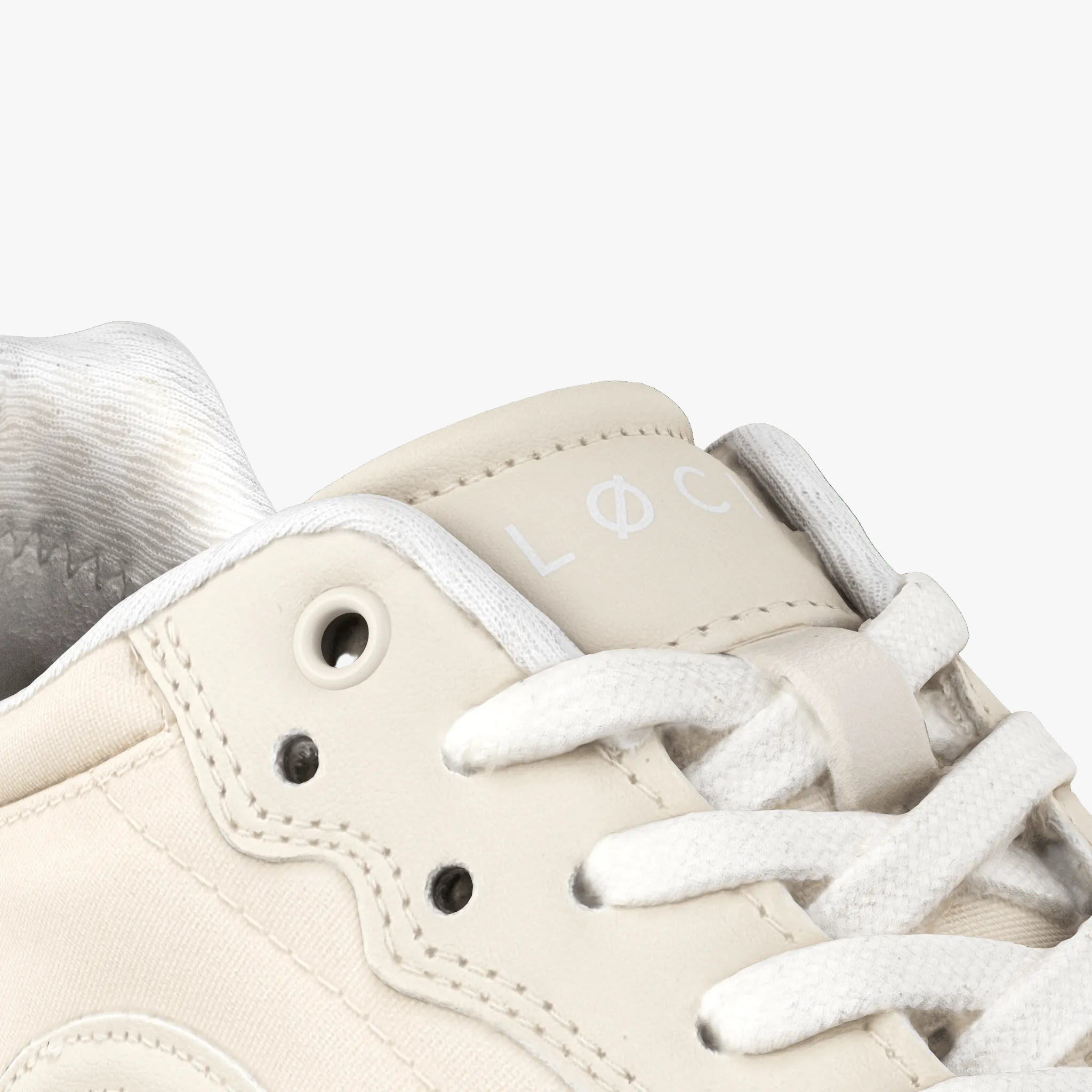 ECHO Sneaker | Beige & Green
