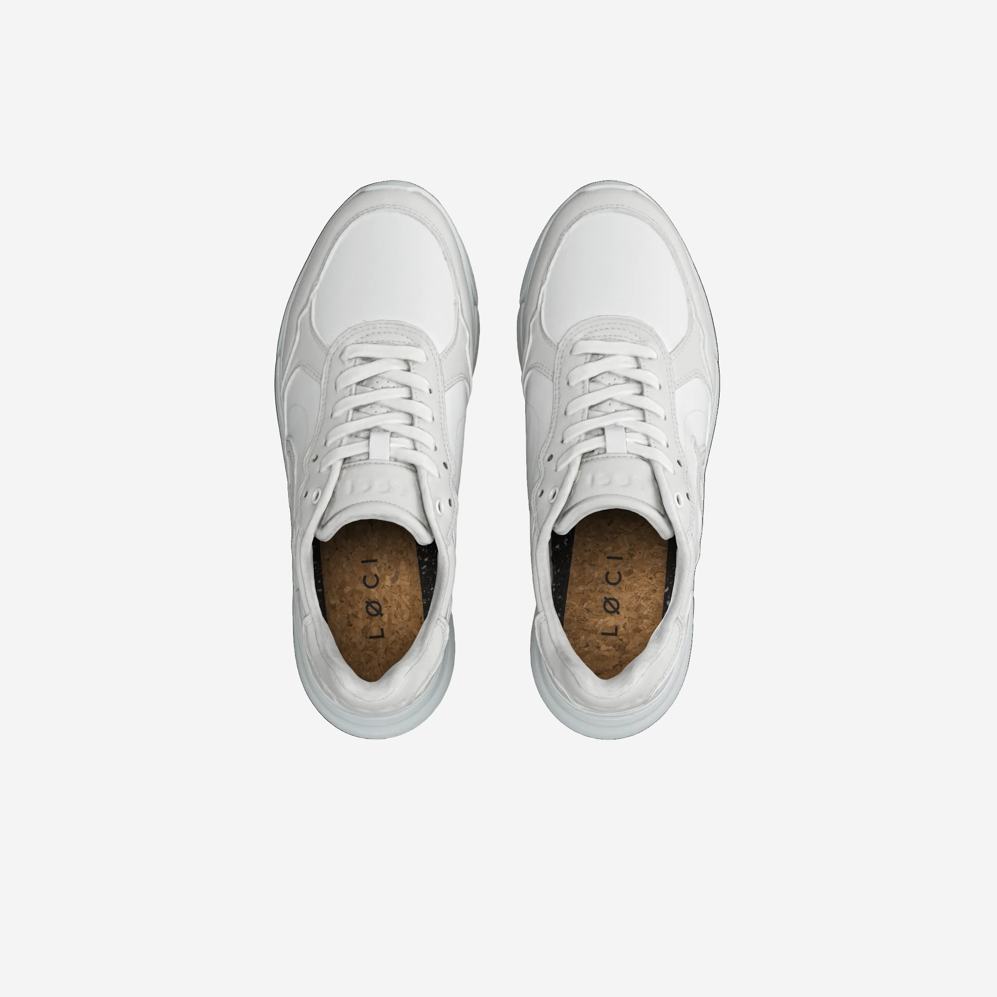 ECHO Sneaker | Light Grey & White