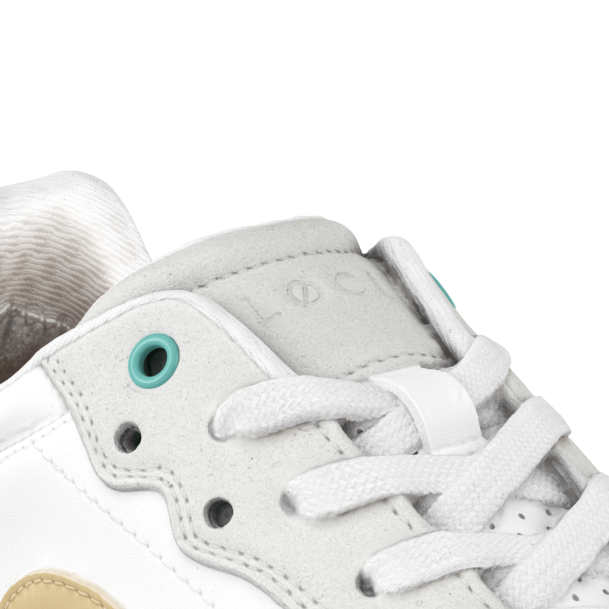 ECHO Sneaker | White & Orange