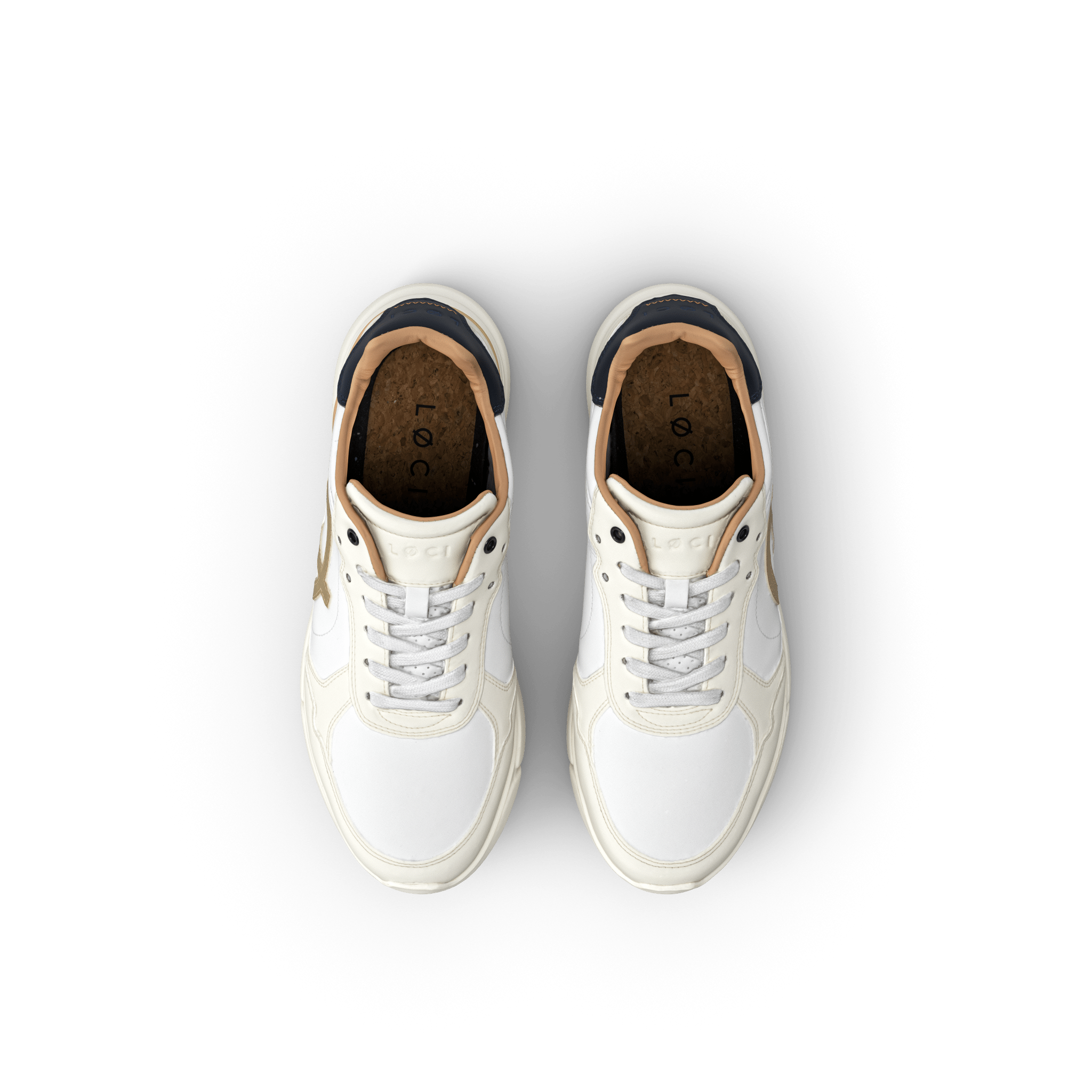 ECHO Sneaker | White & Navy