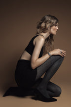 Conte Effect Fantasy Tights | Melange Triangle