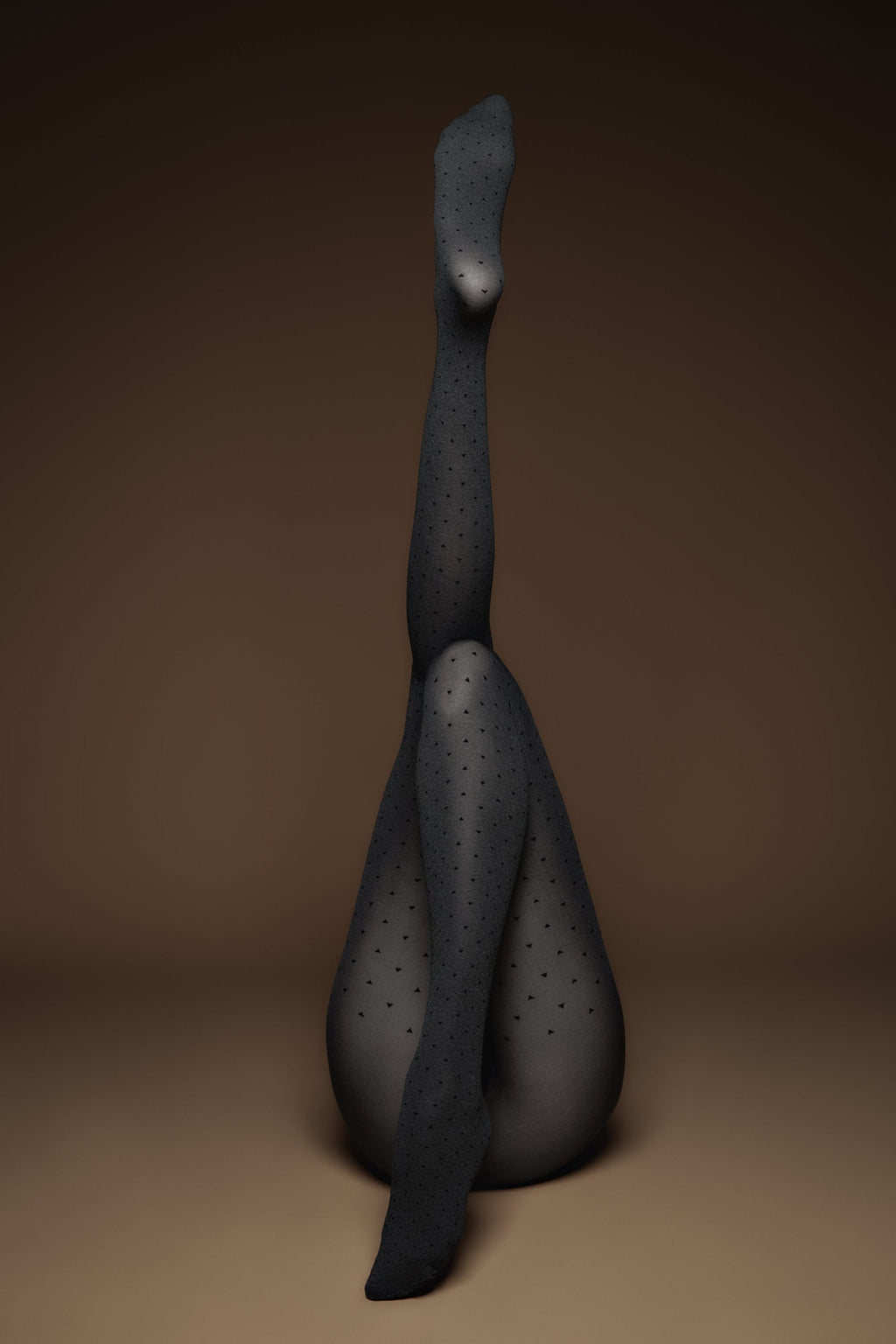 Conte Effect Fantasy Tights | Melange Triangle