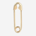 14K Gold Safety Pin Earring by Eklexic
